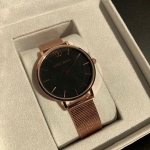 Dressy Watch with Rose Gold Band(32mm) Never worn